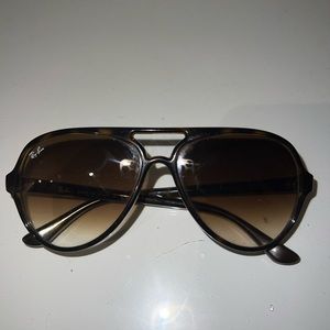 Rayban Cats5000 tortoise sunglasses